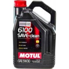 Моторное масло Motul 6100 Save-Clean 5W-30 5 л (107968)