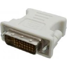 Переходник Patron DVI-I 24+5 M на VGA F белый (ADAPT-PN-DVI-VGA-F)