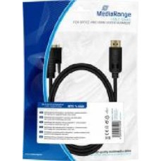 Кабель мультимедийный Mediarange DVI to DisplayPort 2 м черный (MRCS131)