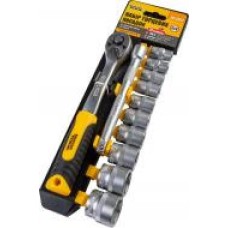 Набор ручного инструмента MasterTool CrV 3/8” 10-24 мм 12 шт. 78-3812