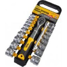 Набор ручного инструмента MasterTool CrV 3/8” 6-24 мм 21 шт. 78-3821