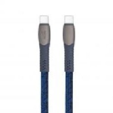 Кабель RivaCase PS6105 BL12, Type-C/Type-C тканевая оплетка 1,2 м Blue (PS6105 BL12)