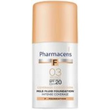 Флюид Pharmaceris F SPF 20 интенсивно маскирующий 03 bronze 30 мл