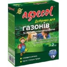 Удобрение минеральное Agrecol Super для газонов многокомпонентное 1,2 кг