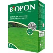 Удобрение минеральное BIOPON для газона против мха 1 кг