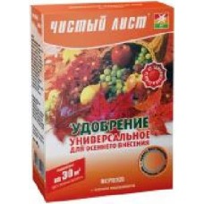 Удобрение кристалическое Чистый Лист Осеннее универсальное 300 г