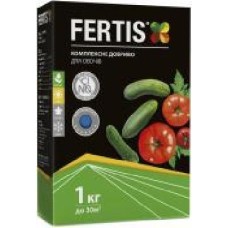 Удобрение минеральное Fertis для овощей 1 кг