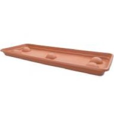 Поддон пластиковый Terra Plato Jardinera 7605 прямоугольный терракот (7605 Ter)