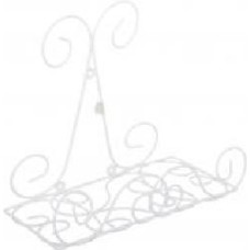 Подставка для цветов Полка 45x35 см белый