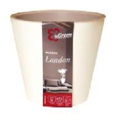 Горшок InGreen London круглый 5 л сливочный крем (ING6206СЛ)