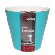 Горшок InGreen London круглый 5 л голубой (ING6206ГЛЖ)