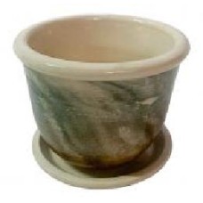 Горшок Бутон мрамор 0,3 л