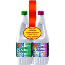 Жидкость для биотуалетов Thetford Duopack Campa Green и Campa Rinse Plus 2x1,5 л