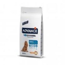 Корм для средних пород Advance Medium Adult курица, рис 14 кг