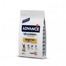 Корм Advance Mini Sensitive с лососем и рисом 3 кг