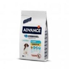 Корм Advance Puppy Sensitive с лососем и рисом 3 кг