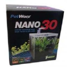 Комплект аквариумный PetWorx Nano-30 (с оборудованием) 27 л