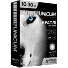 Капли UNiCUM Premium от блох и клещей на холку для собак массой 10-30 кг (UN-008) шт.