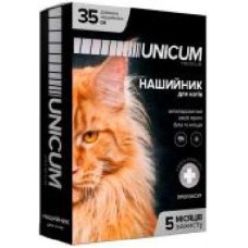 Ошейник UNiCUM Premium против блох и клещей для котов 35 см (UN-001) шт.