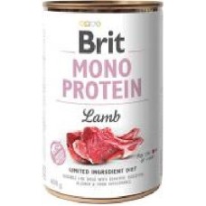 Консерва Brit Care Mono Protein с ягненком, 400г, для собак