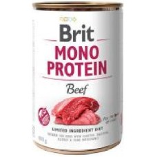 Консерва Brit Care Mono Protein с говядиной, 400г, для собак