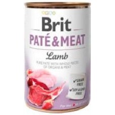 Консерва Brit Care Pate & Meat0с ягненком, 400г, для собак