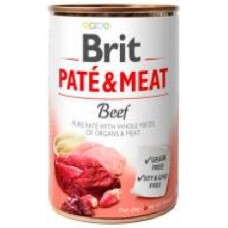 Консерва Brit Care Pate & Meat с говядиной, 400г, для собак