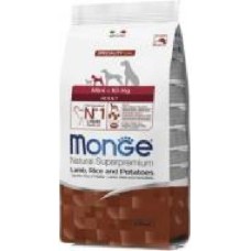 Корм Monge Mini Adult Lamb/Rice/Pot, 2,5 кг