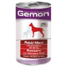 Корм GEMON Dog Maxi Adult Beef/Rice, 1250 г