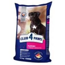 Корм Club 4 Paws для щенков больших пород курица 14 кг