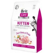 Корм Brit Care GF Kitten курица и индейка 400 г 171279