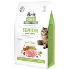 Корм Brit Care 7+ контроль веса GF Senior курица 400 г 171315