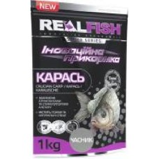 Прикормка RealFish 1000 г чеснок карась