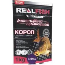 Прикормка RealFish 1000 г слива карп