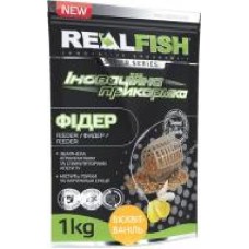 Прикормка RealFish 1000 г ваниль фидер