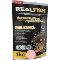 Прикормка RealFish 1000 г Творог Линь-Карась