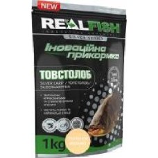 Прикормка RealFish 1000 г топлёное Молоко толстолобик