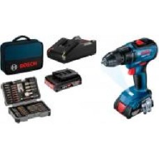 Шуруповерт аккумуляторный Bosch Professional GSR 18V-50 с набором принадлежностей 43 пр. 06019H5004