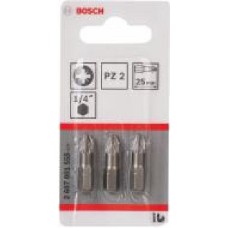 Бита Bosch Extra-Hart PZ2x25 3 шт. 2607001558