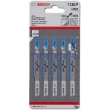 Пилочка для электролобзика Bosch T118A 5 шт. 2608631013