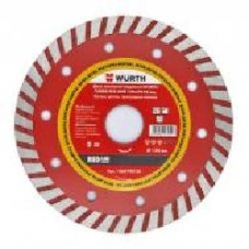 Диск алмазный отрезной WURTH Turbo Red Line 125x2,2x22,2 бетон, кирпич, тротуарная плитка 1668740125