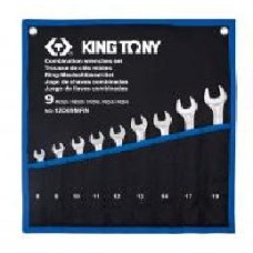 Набор ключей комбинированных KING TONY 8-19 мм 9 шт. 12D09MRN