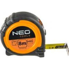 Рулетка NEO tools стальная лента магнит 67-111 8 м x 25 мм