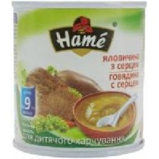 Пюре Hame Говядина с сердцем 100 г 8595139726171