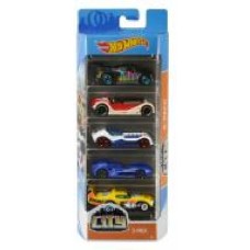 Набор Hot Wheels автомобилей подарочный 5 шт. в ассортименте 1806