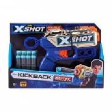 Скорострельный бластер Zuru X-Shot Excel Kickback Golden 36477Z