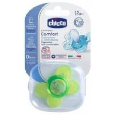 Пустышка Chicco Пустышка Physio Comfort силиконовая салатовая