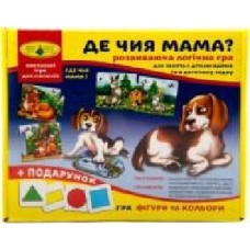 Игра настольная КФИ Где чья мама? 4820121186034