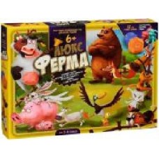 Игра настольная Danko Toys Ферма Люкс (укр.) G-FL-UA-01-01