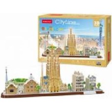 3D-конструктор CubicFun CITY LINE BARCELON